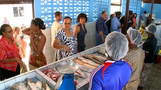Le marché de poisson de Saint-Laurent  a rouvert ses portes