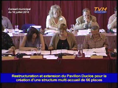 CONSEIL MUNICIPAL MONTREUIL (10/07/2010) - Point 26 & 27