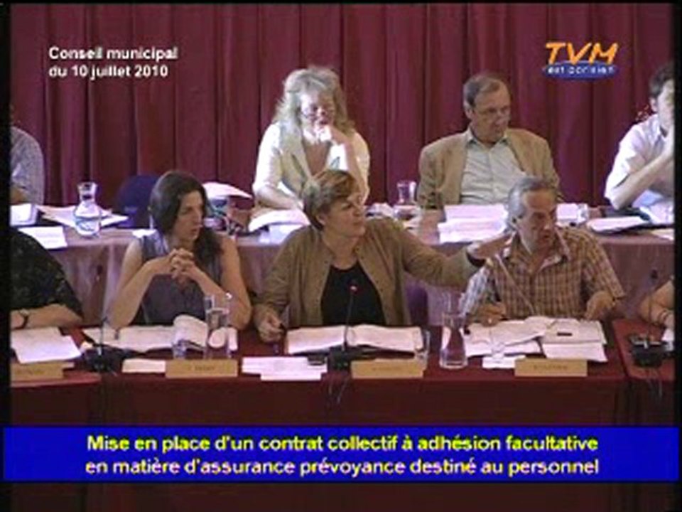 CONSEIL MUNICIPAL MONTREUIL (10/07/2010) - Points 28 & 29