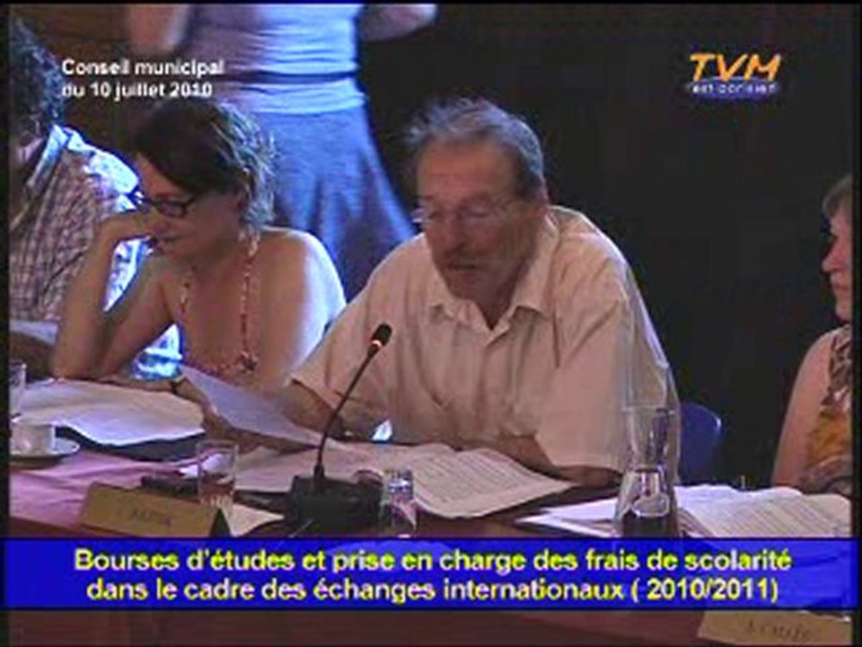CONSEIL MUNICIPAL MONTREUIL (10/07/2010) - Points 31 à 34