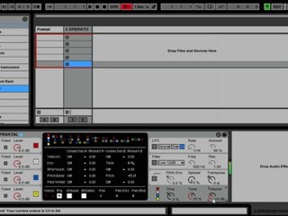 How 2 make a Robotic Vkl w VOCODER in Ableton 8