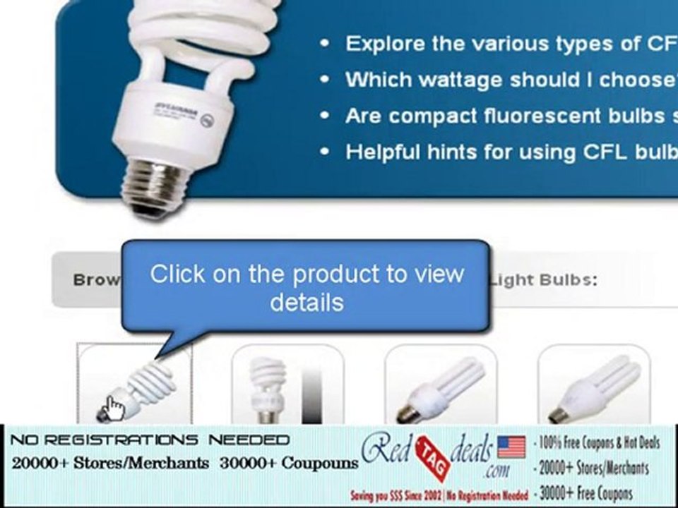 Elightbulbs Coupons -RedTagdeals