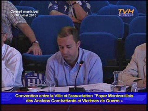 CONSEIL MUNICIPAL MONTREUIL (10/07/2010) - Point 64