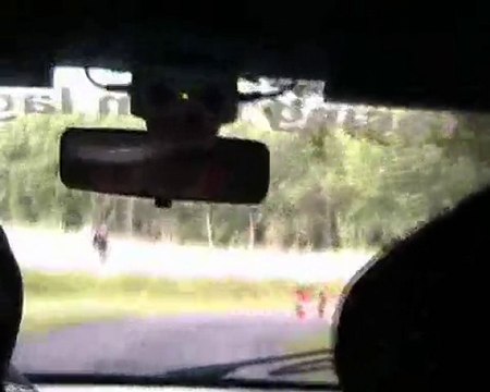 Caméra embarquée rallye de saintonge 2010