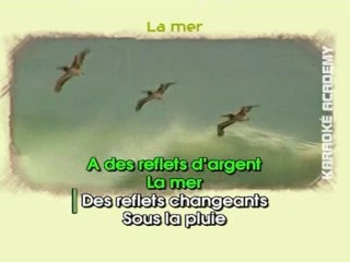 Charles Trenet - La mer (karaoké)