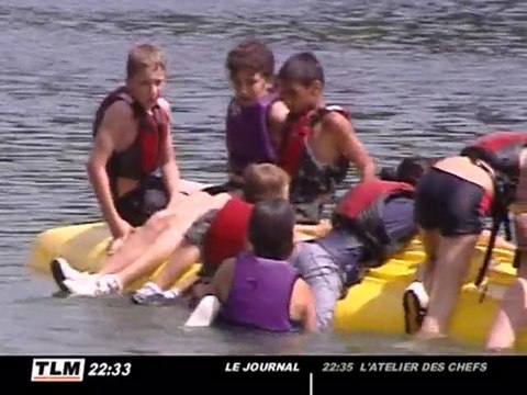 Prévention noyade au Grand Parc de Miribel Jonage