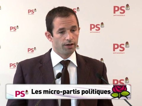 Les micro-partis politiques : Point presse PS du 26 juillet