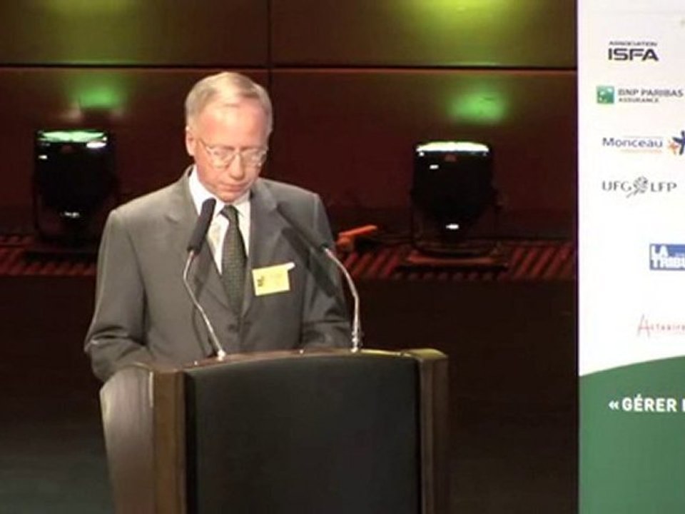 Jean Claude Augros, discours d'accueil des  80 ans de l'ISFA