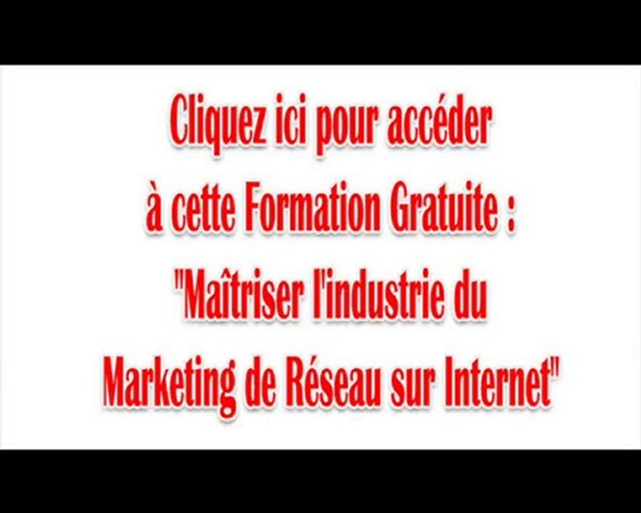 Formation MLM Gratuite