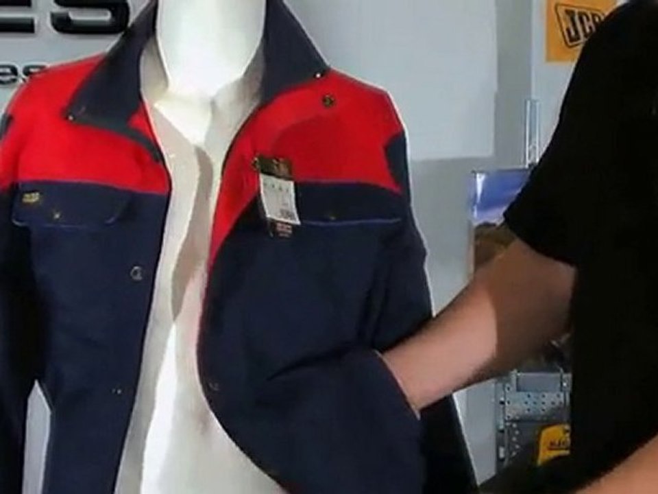 Arbeitsjacke berufskleidung blaklader 4055