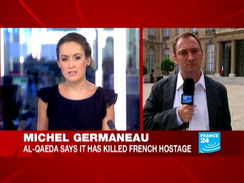 Sarkozy condemns French hostage assassination M.Germaneau