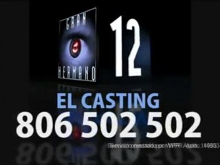 Promo casting de Gran Hermano 12 (Telecinco)