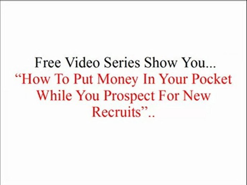 eXfuze Reps! Make Money While Prospecting..