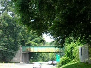 CSX freight Over the Bridge
