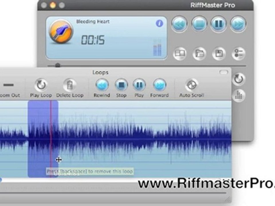 RiffmasterPro V3 for MAC learning guitar? slowing down ...