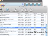 Riffmasterpro using cd tracks and Itunes songs to slowdown