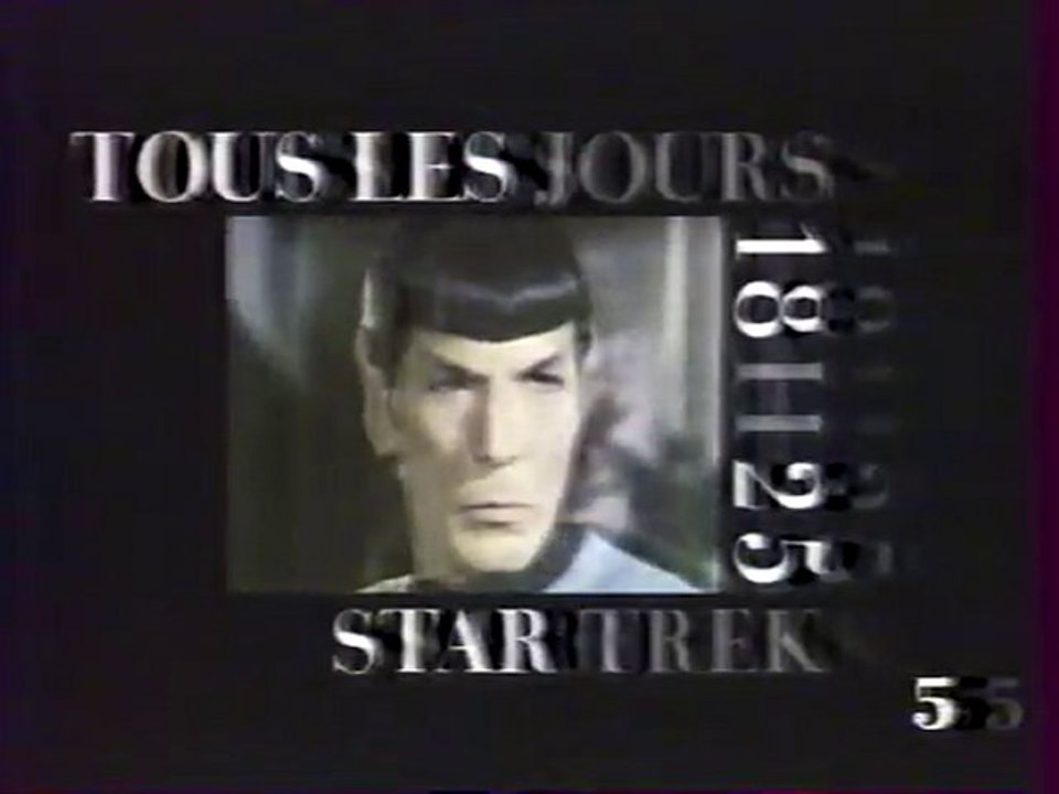 Bande Annonce STAR TREK 1991 LA CINQ