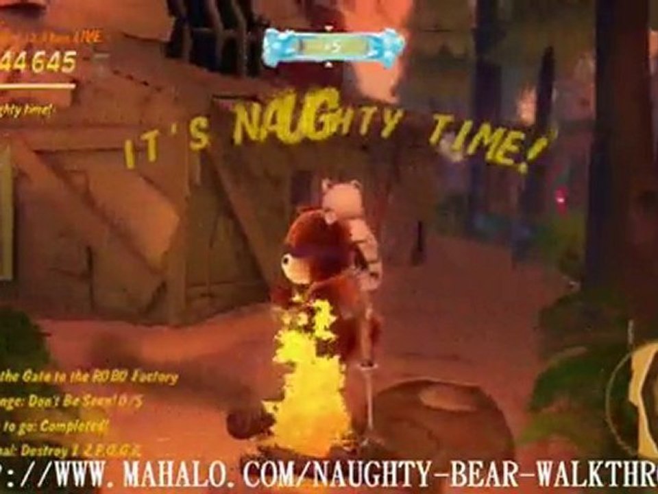 Naughty Bear Walkthrough - Episode 6-1