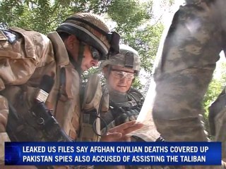 Outrage over huge leak of Afghan war files