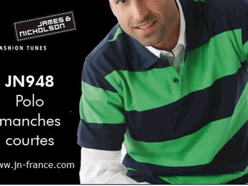 Textile publicitaire, james and Nicholson