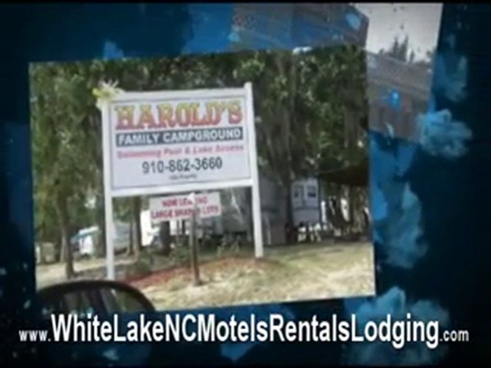 White Lake NC Motels Residences and various