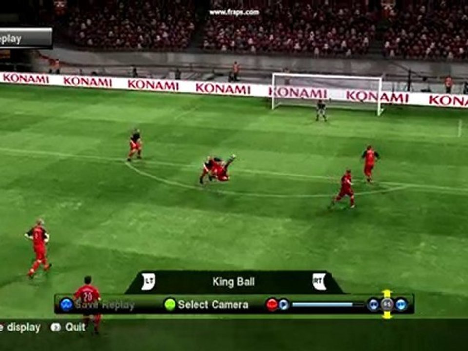 Pes 2010 Ceza Sahası Dışından Muhteşem Rövaşata