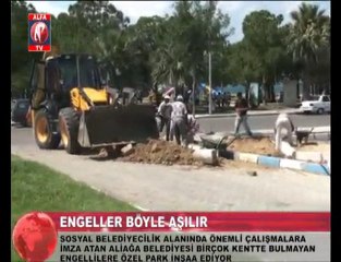 Belediyeden Engellilere Özel Park
