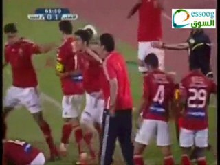 هدف الاهلي ضد حرس الحدود فى كاس السوبر 2010