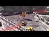 Deriner barajı beton dökümü videosu