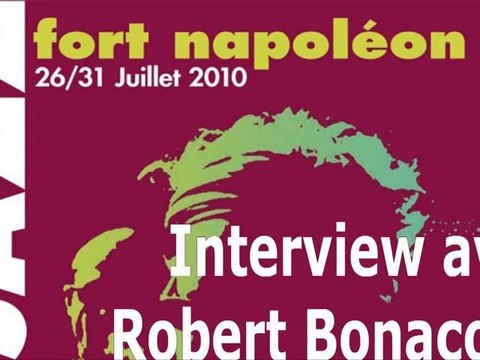 itw avec Robert Bonacorsi - Festival de Jazz 2010 à La Seyne