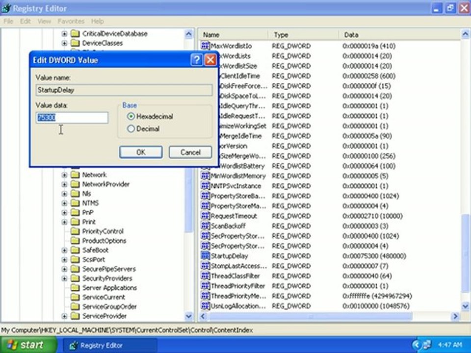 Faster Bootup In Windows XP