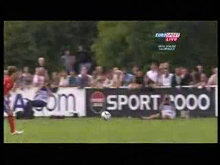 Spain 3-1 England Amazing Free Kick Goal Canales