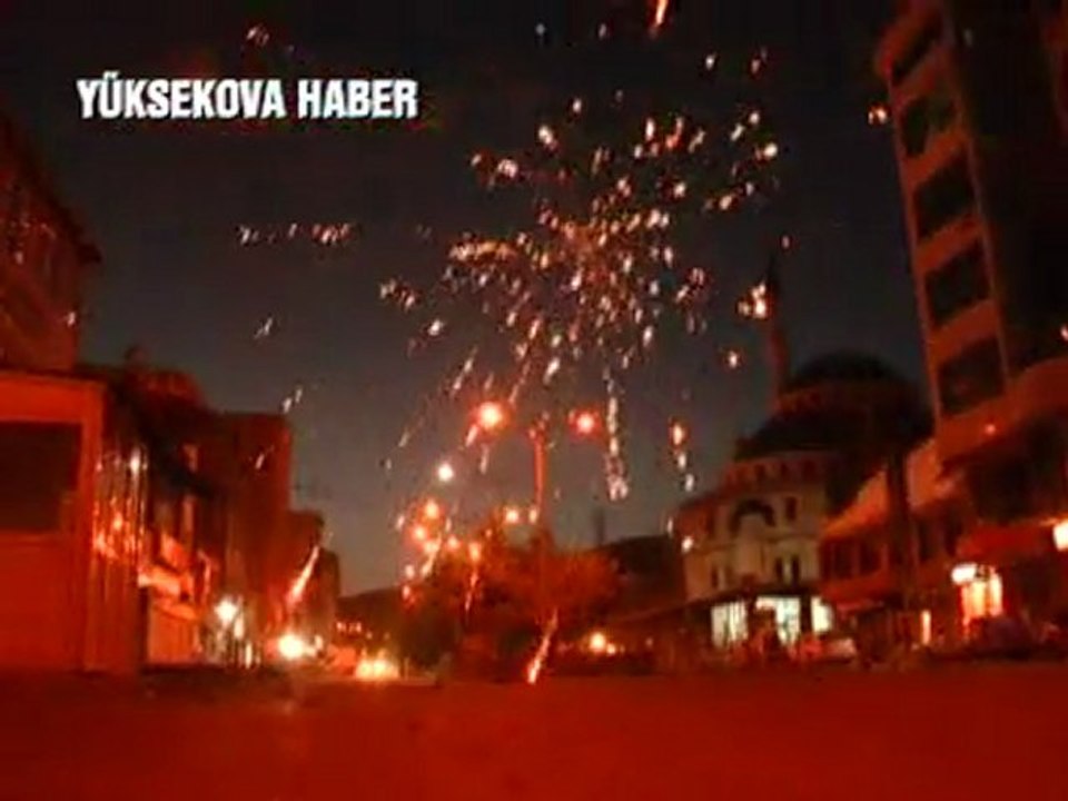 Yüksekova'da gergin gece - YÜKSEKOVA HABER