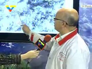 Las próximas 24 horas se esperan precipitaciones y abundante