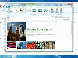Photo Mail - Windows Live Mail