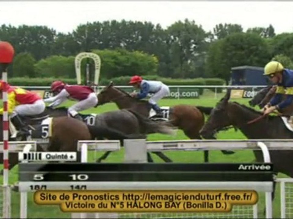 Vidéo Quinté PRIX ALBINE a Maisons-Laffitte 27 juillet 2010