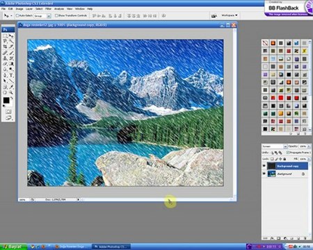 Kar Efekti Yapımı Ayrıntılı Anlatım ... (Demdem) PhotoShop