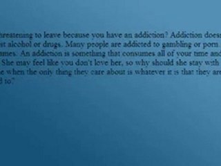 My Wife Is Threatening To Leave Me