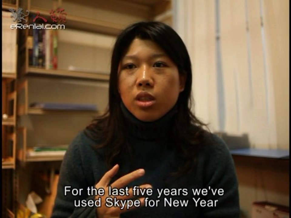 New Year by Skype by Joyce Lin (Mandarin; English subs)