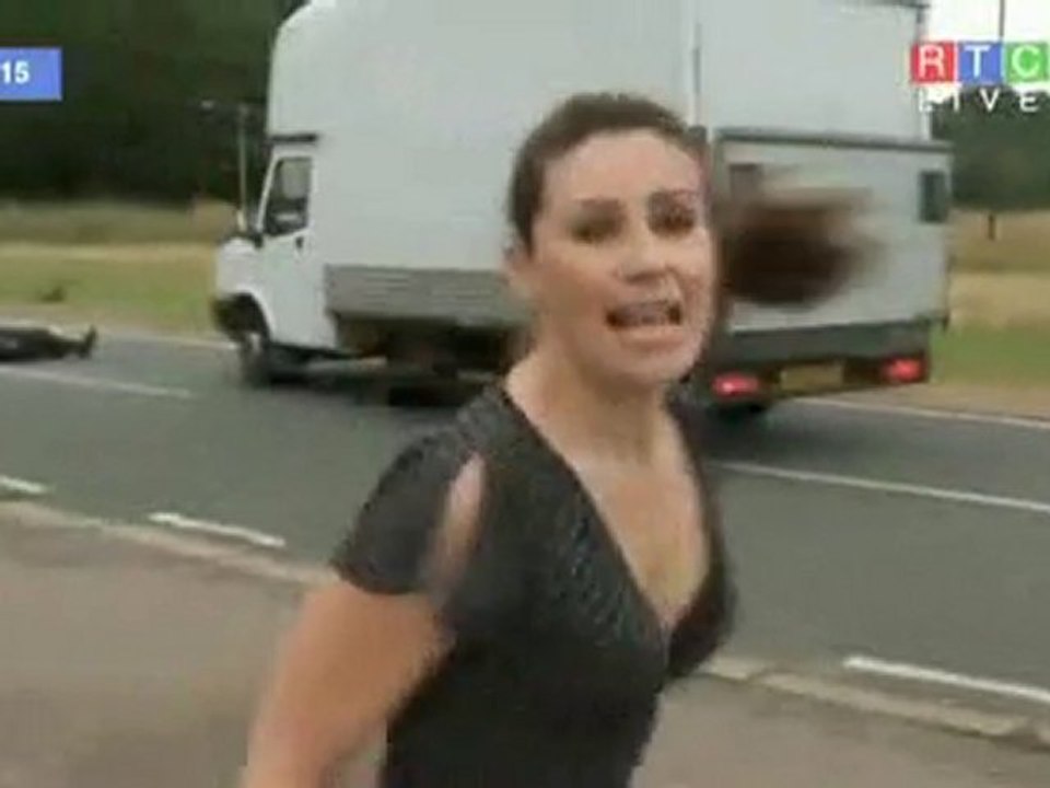 Crash moto : Un direct qui finit mal