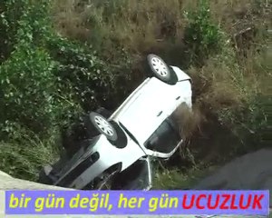 kaza ucuz atlatıldı