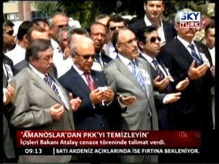 Atalay'dan "Amanos" Talimatı