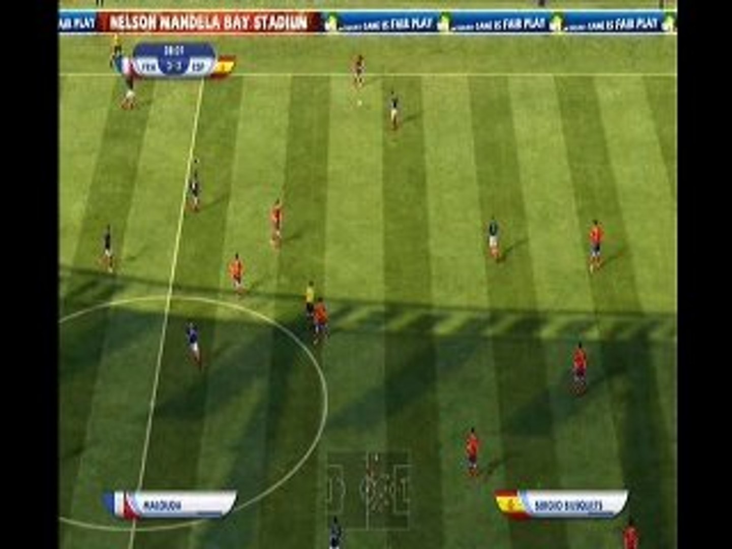 video defi sur coupe du monde fifa 2010 ps3 - Vidéo Dailymotion