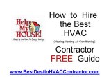 Best Destin HVAC Heating and HVAC Air Conditioning Tips Gui
