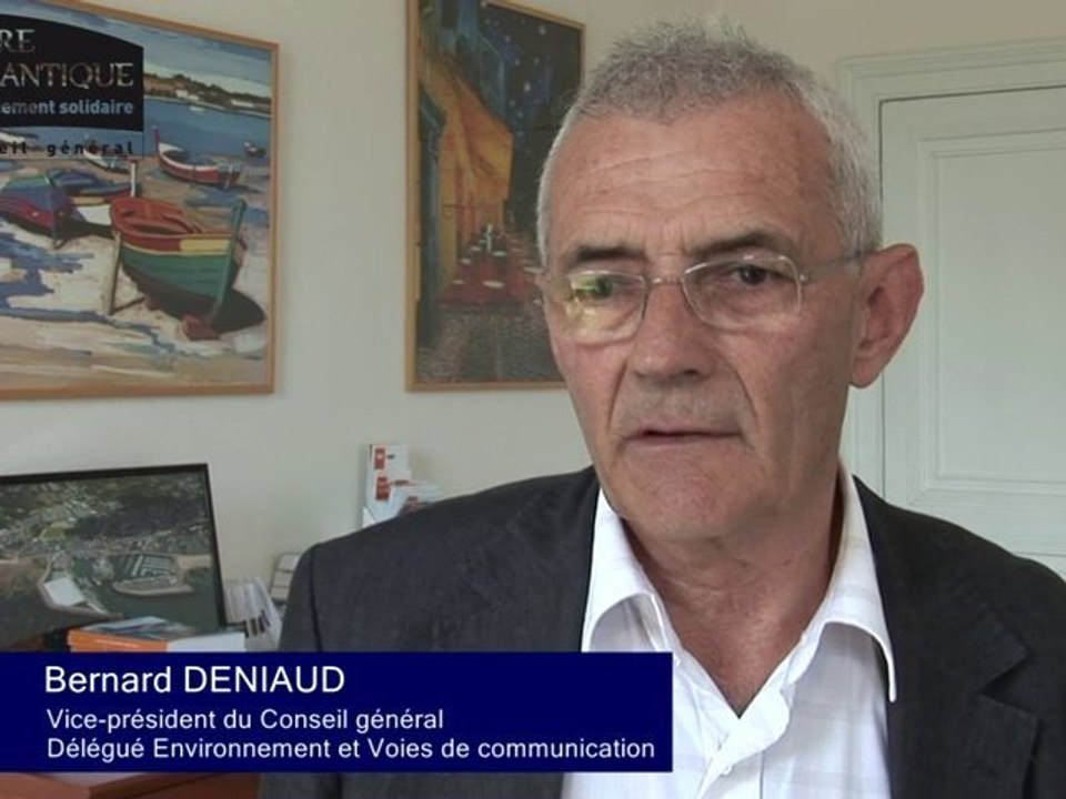 Bernard Deniaud, vice-président Conseil général 44