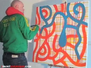 the painting with four corners / ipainteveryday 226 / ottogr