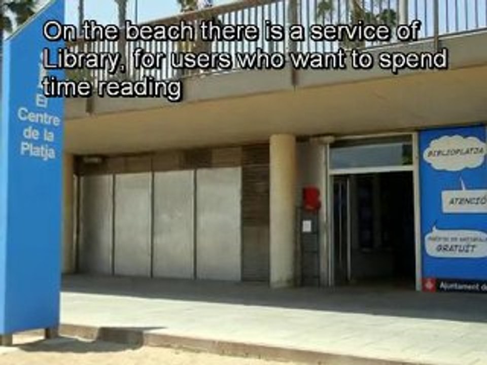The beach of La Barceloneta, Barcelona
