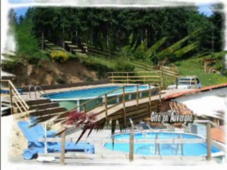 chambres d'hotes gite maison piscine auvergne puy de dome