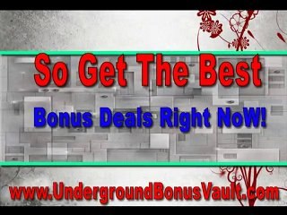 Underground Bonus Vault for Real Estate Investing Product L