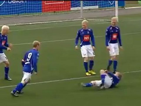 Foot : une célébration de but pas comme les autres